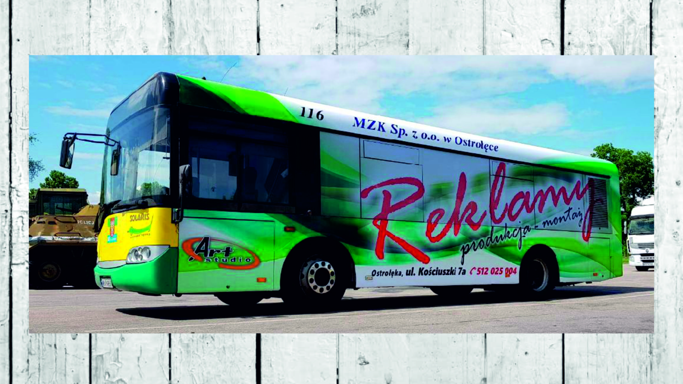 REKLAMA NA POJAZDACH REKLAMA NA POJAZDACH